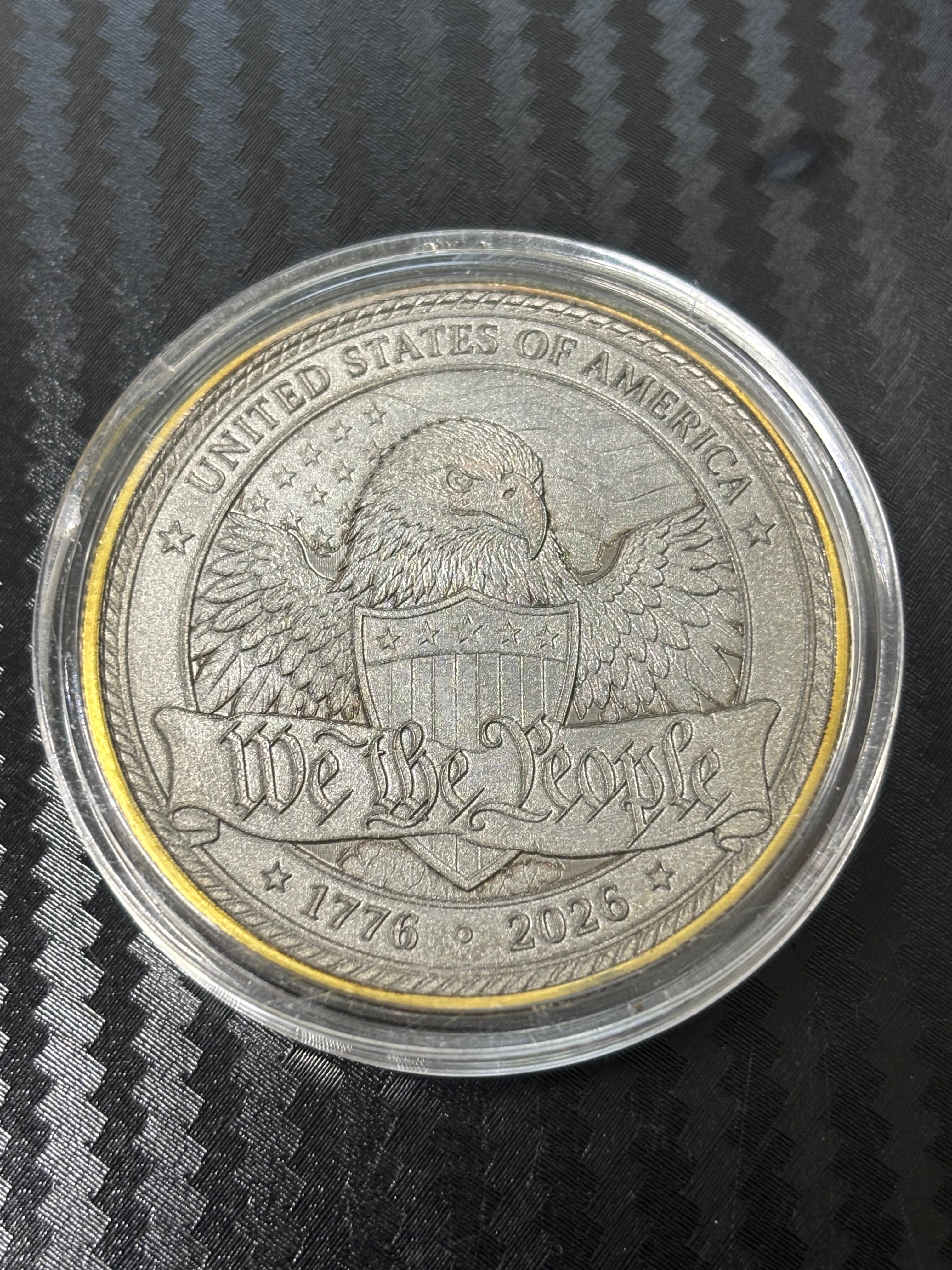 laser engraved coin