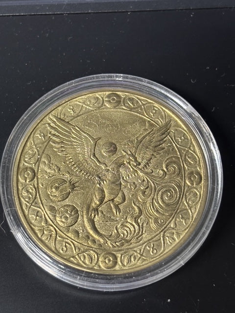 LASER ENGRAVED COIN